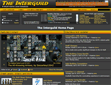 Tablet Screenshot of interguild.org